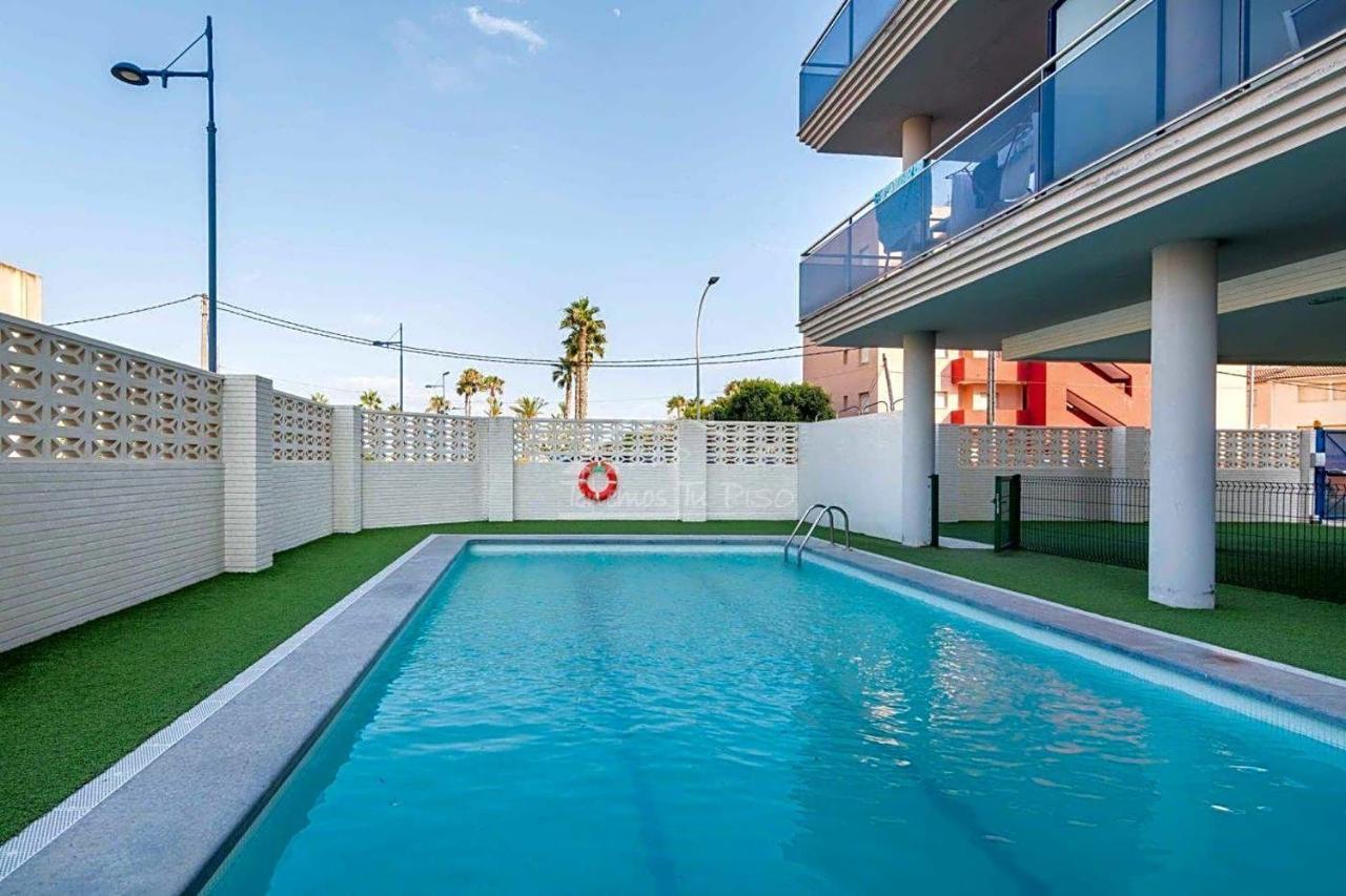 Atico Aqua Peniscola, 1ª Linea De Playa, Parking Y Piscinaアパートメント エクステリア 写真