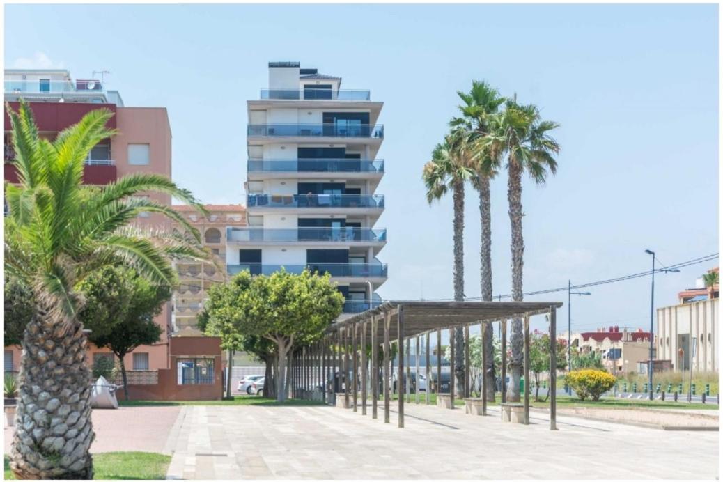 Atico Aqua Peniscola, 1ª Linea De Playa, Parking Y Piscinaアパートメント エクステリア 写真