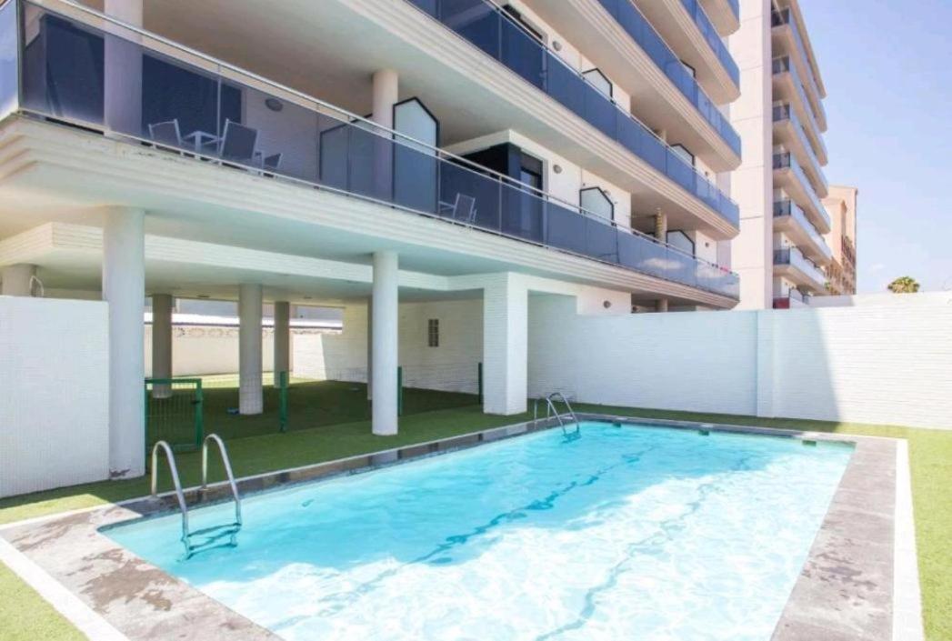 Atico Aqua Peniscola, 1ª Linea De Playa, Parking Y Piscinaアパートメント エクステリア 写真
