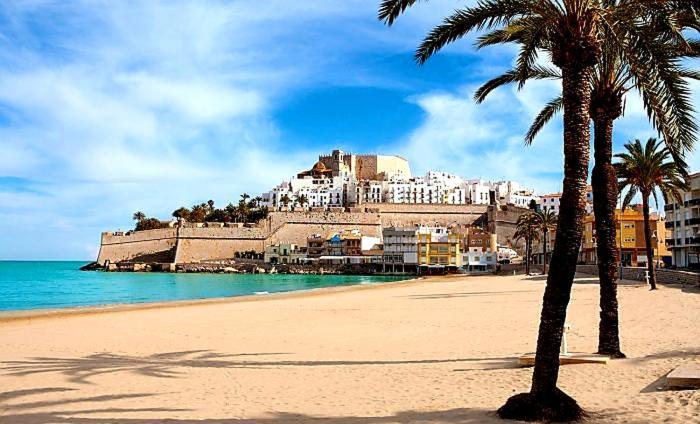 Atico Aqua Peniscola, 1ª Linea De Playa, Parking Y Piscinaアパートメント エクステリア 写真